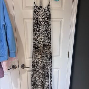 ASOS Animal Print Maxi Dress